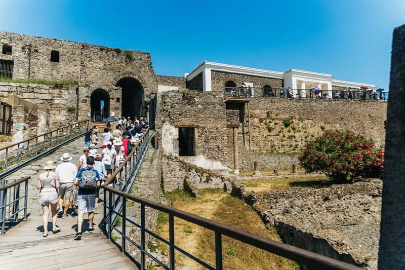 Pompeii: Archaeological Park Tour with Ticket on request - Time-of-day tips: fit Pompeii to your daylight