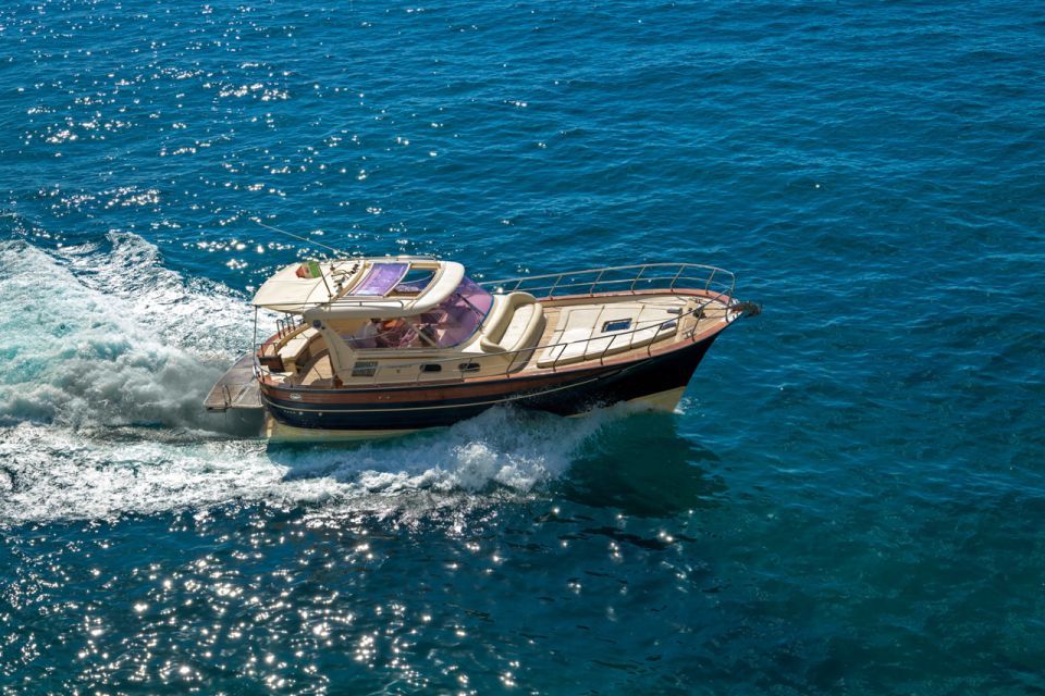 Positano: Shared Sunset Cruise - The majolica-domed fishing village moment