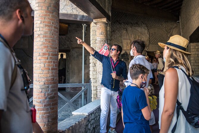 Priority Access Pompeii & Mt. Vesuvius Full day from Sorrento - Casa del Fauno, Teatro Grande, and the Basilica corner
