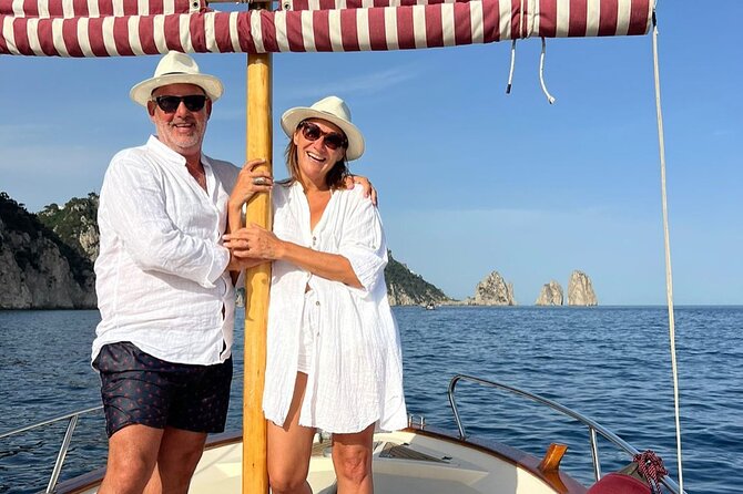 Private Island of Capri Boat Tour for Couples - What You Get On Board: Soft Drinks, Towels, Snorkeling Gear