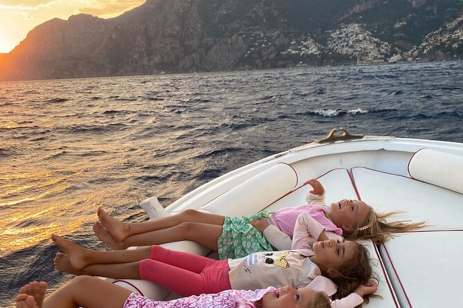 Private Tour: Amalfi Coast Sunset Cruise from Positano - The swimming and snorkeling break: gear and towels are part of the plan