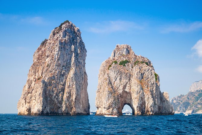 Private Tour: Amalfi Coast to Capri Cruise - Capri’s grottos and swim stops: White and Green Grotto passes, plus the optional Blue Grotto