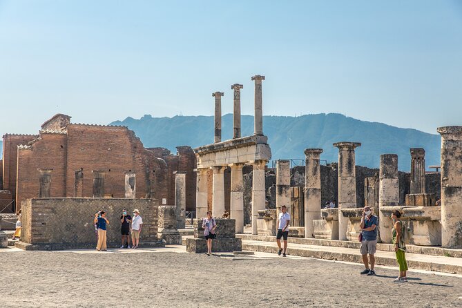 Skip-the-Line Pompeii Guided Tour from Sorrento - The Forum Stops: Where City Life Really Happened