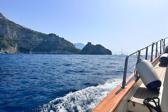 Small Group Amalfi Coast Boat Day Tour from Positano - La Gavitella lunch and the return swim stop: the day’s last payoff