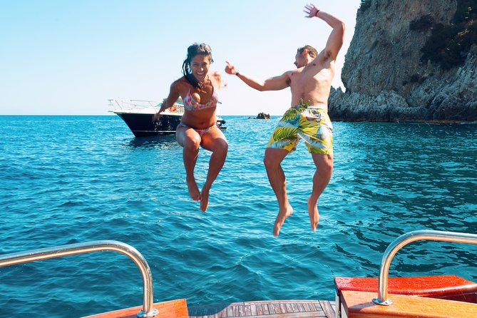 Small Group Boat Day Excursion to Capri Island from Sorrento - Marina Piccola swim time: your break from sightseeing