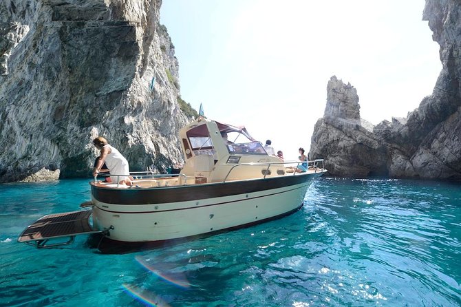 Small Group Capri Island Boat Ride with Swimming and Limoncello - Arco Naturale, Villa Malaparte, and the architecture coastline