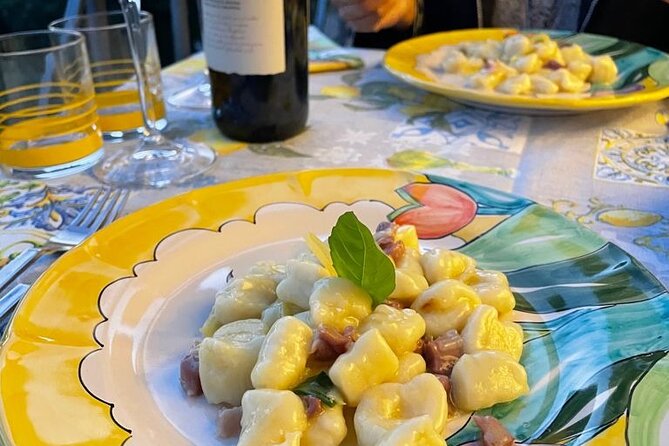Small-Group Cooking Class in Positano: Gnocchi, Tiramisù & Drinks - Two gnocchi lessons: tomato gnocchi vs limoncello family gnocchi