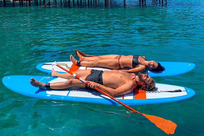 Small group paddle boarding tour to Bagni Regina Giovanna - Two Hours of SUP to Bagni Regina Giovanna (And Why It Feels Like More)
