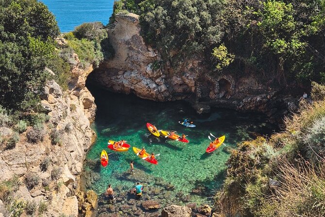 Small groups Kayak tour from Sorrento to Bagni Regina Giovanna - Getting to the water: Marina Grande’s easy starting point
