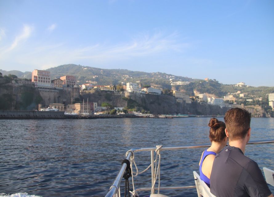Sorrento: Capri, Anacapri and Blue Grotto Guided Tour - Augustus Gardens: flowers, terraces, and a Faraglioni view worth the stop