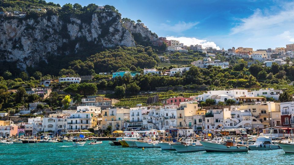 Sorrento: Capri and Blue Grotto Boat Cruise with Drinks - Grotto Stops and the Blue Grotto Reality Check