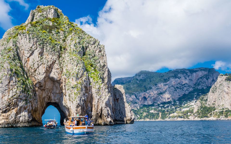 Sorrento: Capri and Blue Grotto Boat Cruise with Drinks - Drinks, Snacks, and Limoncello on Board: Fun Without the Formalities