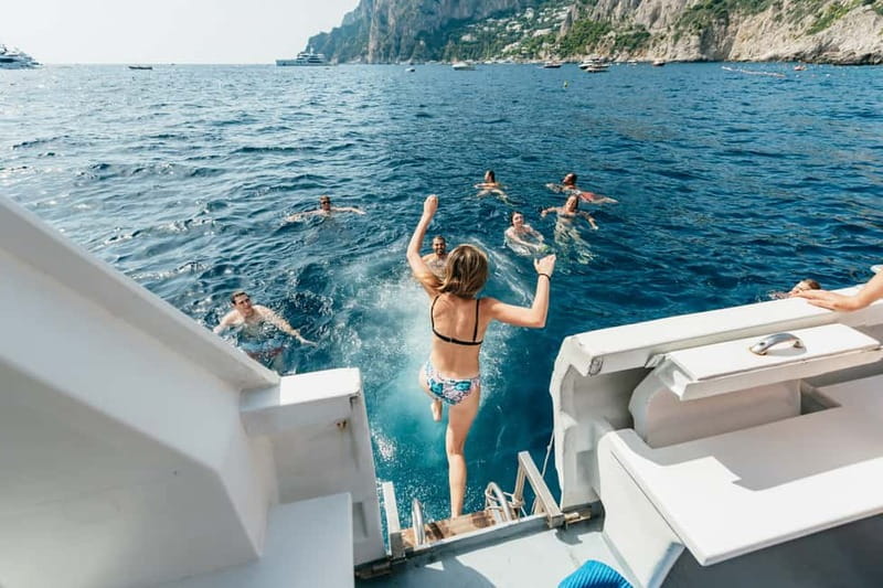 Sorrento: Coast and Capri Boat Trip with Limoncello Tasting - Capri free time: using your about-six-hours wisely