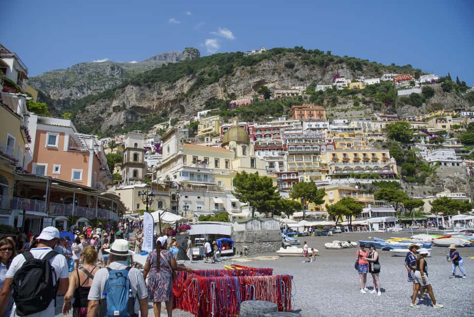 Sorrento: Full-Day Boat Tour to Positano, Amalfi and Ravello - On the water: Vesuvius, Punta Campanella, and the classic coastline route