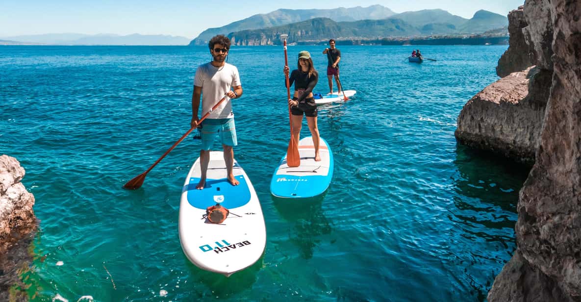 Sorrento: SUP Paddleboard Tour to Bagni Regina Giovanna - The photos and videos: a small add-on that you’ll feel glad you paid for