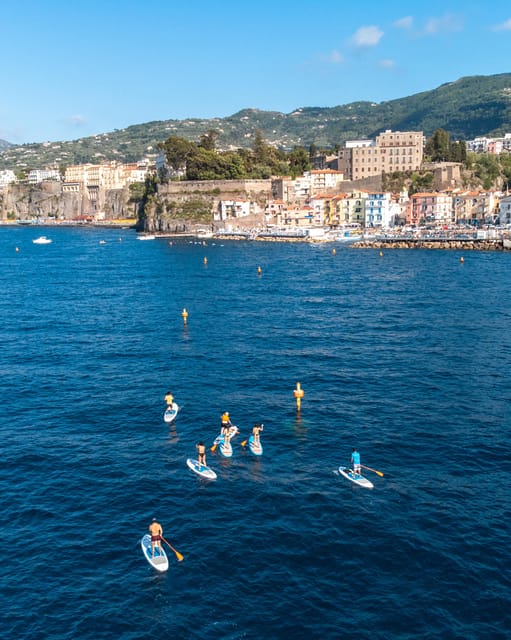 Sorrento: SUP Paddleboard Tour to Bagni Regina Giovanna - Getting on the board: coaching that actually helps your balance