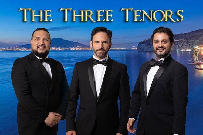 The Three Tenors in Sorrento - A small stage inside the Correale Museum hall