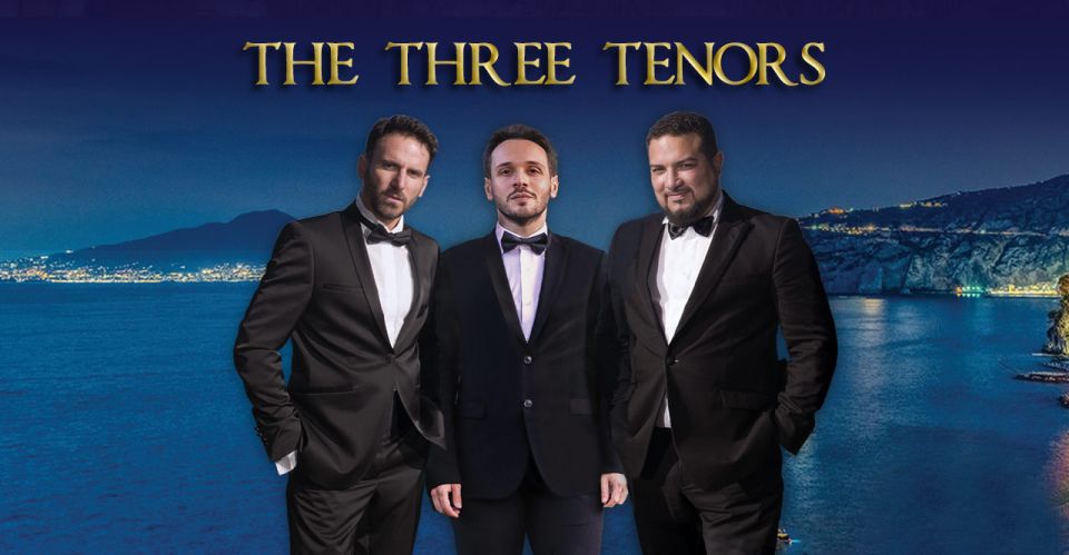 The Three Tenors in Sorrento: Opera Arias, Naples and Songs - The first half: opera arias with instant recognition